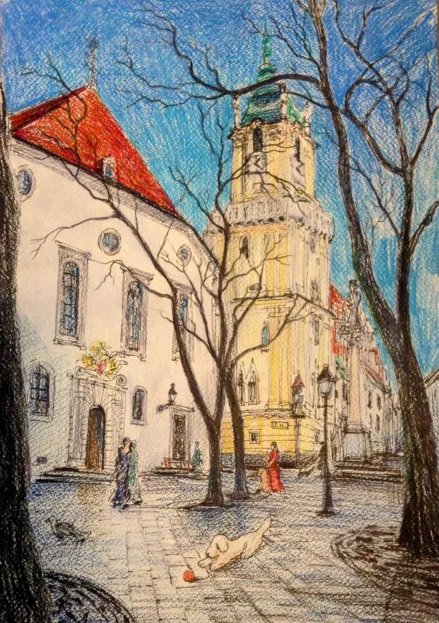 Nice Flat Under The Castle Bratislava Buitenkant foto